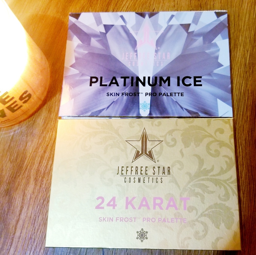 Jeffree Star 24 Karat & Platinum Ice Palettes
